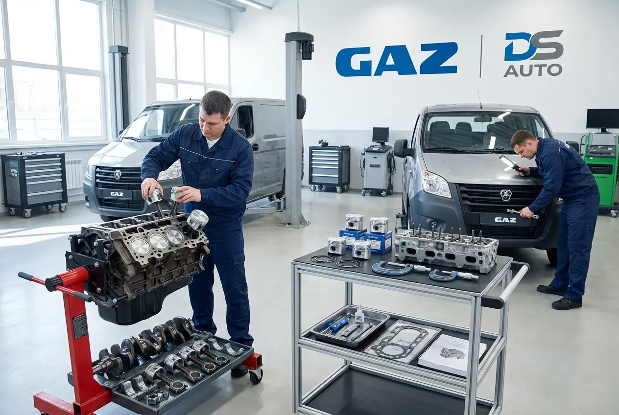 Диагностика и капитальный ремонт дизельного двигателя GAZ (ГАЗ) в Жуковском – автосервис DS Auto, проверка и обслуживание дизеля

